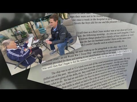 Pearl Harbor letter read publicly for the first time