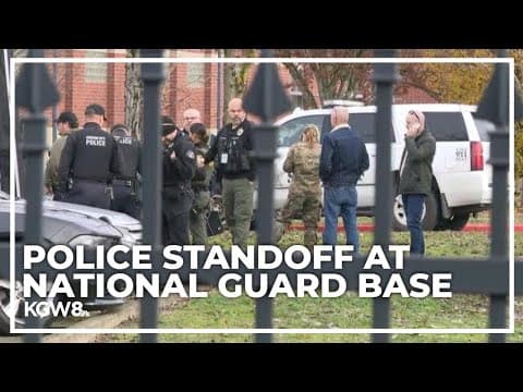 Armed man barricaded at National Guard Base in Happy Valley; no reported injuries