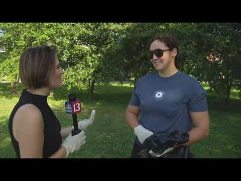 WNBA All-Star Pick Up Game Cleanup takes place in downtown Indianapolis