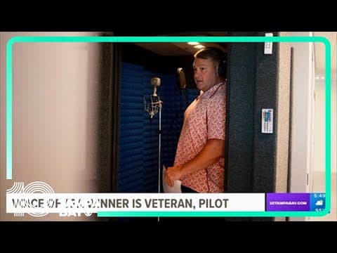 Florida veteran's voice to greet flyers at TPA