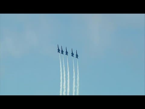 Blue Angels take off on first day of Miramar Air Show 2022