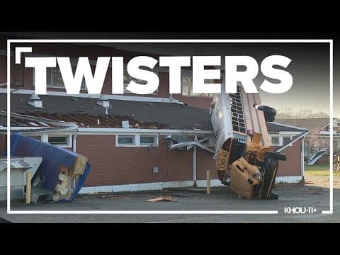 Devastating storms kill at least 39 across 7 states in the South and Midwest