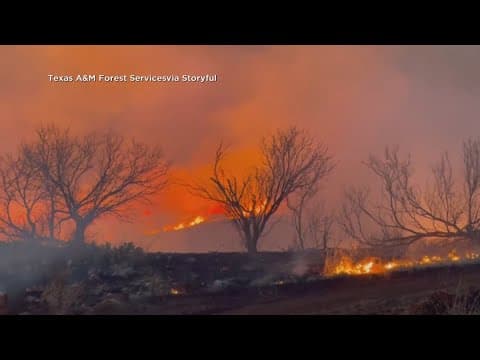 Houston firefighters head to Texas Panhandle to help battle wildfires