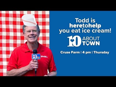 Todd Howell to serve up some homemade ice cream Thursday at Cruze Farm in downtown Knoxville