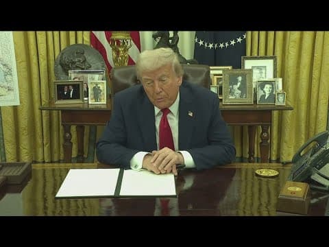 WATCH: Trump announces 'reciprocal' tariffs in a risky move that could reshape the economy