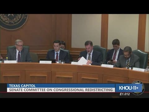 Texas Senate Committee on Congressional Redistricting advances bill to full Senate