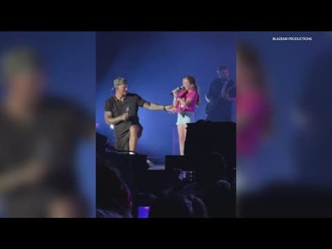 Minnetonka girl's dream realized singing with Kane Brown on stage at Grand Casino
