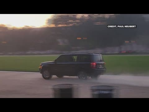 Driver caught on camera doing donuts on the National Mall to appear in court