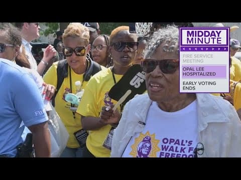 Opal Lee expected back in North Texas to kick off Juneteenth commemorations after hospitalization