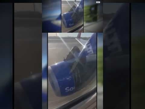 Passengers stunned as engine cover flies off Southwest Airlines plane