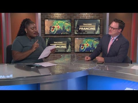 Hurricane Francine Need to Know: MS resident concerns, hurricane models and names