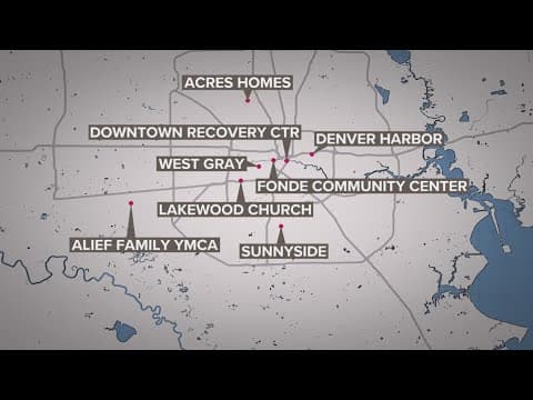 City of Houston will open 6 warming centers Monday night