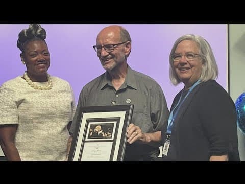 Local advocate for at-risk youth receives national award, retires