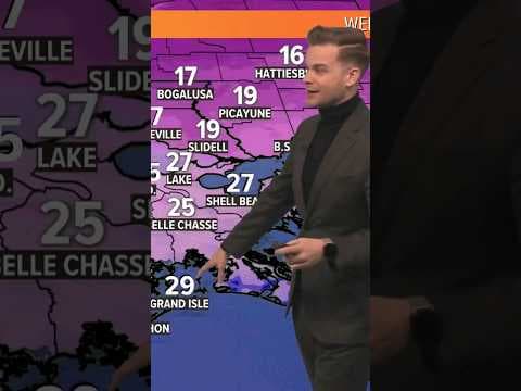 Louisiana freezing temperatures: Round 2 #weather