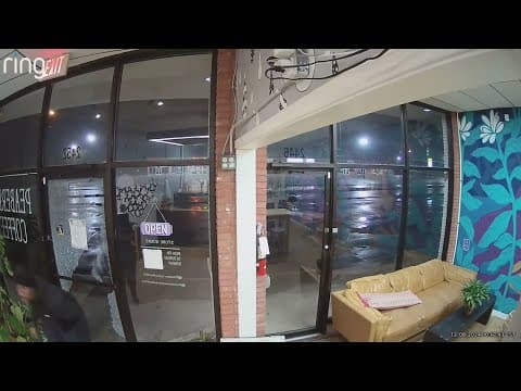 Peaberry coffee broken into twice in three months