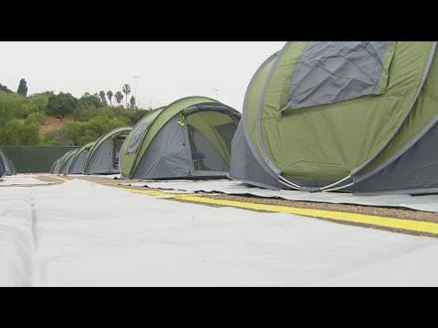 City of San Diego opens first 'Safe Sleeping' site in Golden Hill