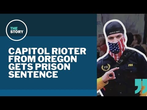 Oregon man sentenced for Jan. 6 Capitol riot after asking for delay until Trump takes office