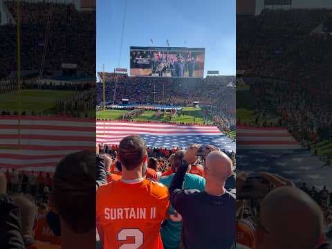 Stellar Brass performs national anthem at Falcons-Broncos game