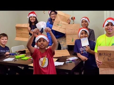 Columbus police hand out dozens of Christmas meals, blessing bags