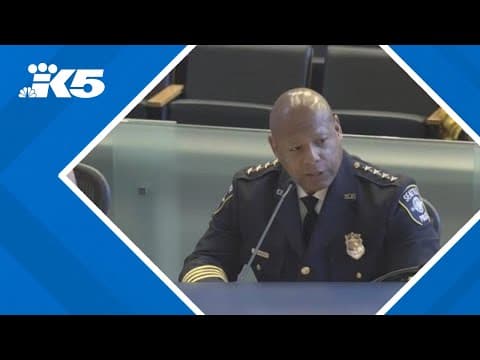 SPD chief cites hiring gains, falling crime in first six months