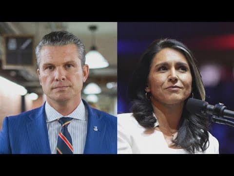 Trump transition latest: Cabinet picks Pete Hegseth and Tulsi Gabbard to face Senate scrutiny