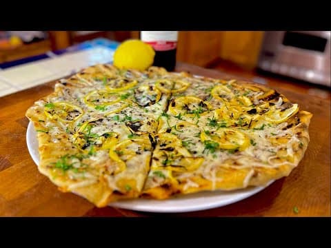 Grilled Cacio e Pepe Pizza | Cooking with Styles