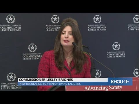 Harris County Commissioner Briones announces backup power mandate for senior living facilities