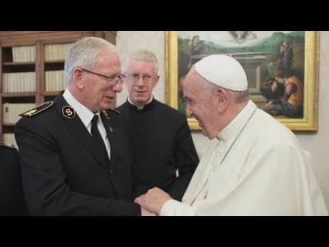 Chancellor of the Catholic Diocese of Arlington served as Pope Francis' interpreter at the Vatican