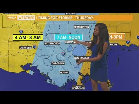 Severe weather expected on Thursday