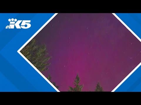 Wildfire smoke made viewing the northern lights difficult