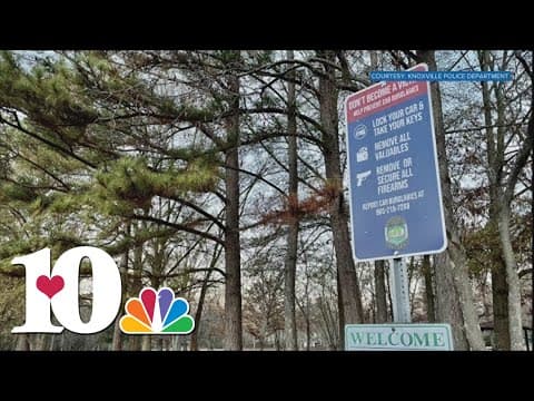 KPD posts car burglary signs in parks