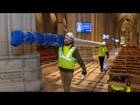 National Cathedral begins renovation of its pipe organ