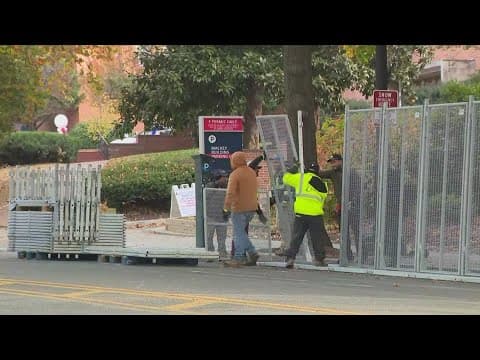 Road closures in DC for Kamala Harris' election watch party at Howard University