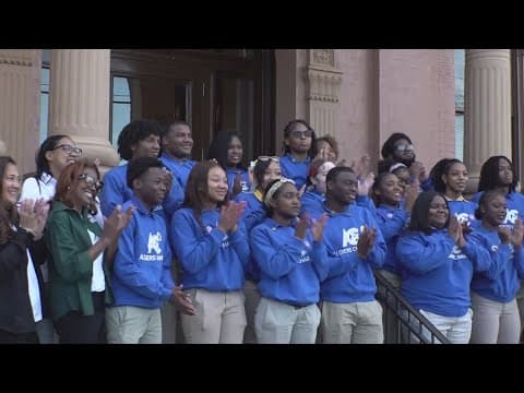 Students cast first-ever ballots in early voting