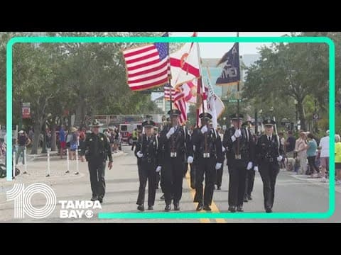 Here are some Veteran's Day events happening in the Tampa Bay area tomorrow