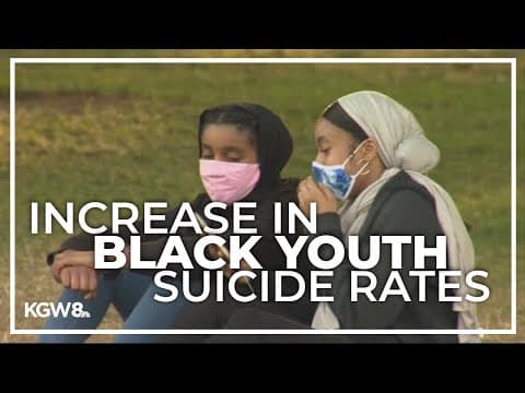 Increase in suicide rates for Black youth according to new CDC study