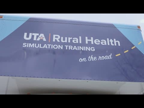 UTA launches Mobile Simulation Lab to strengthen rural healthcare