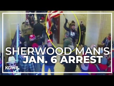Sherwood man faces charges for storming Capitol during Jan. 6 riot