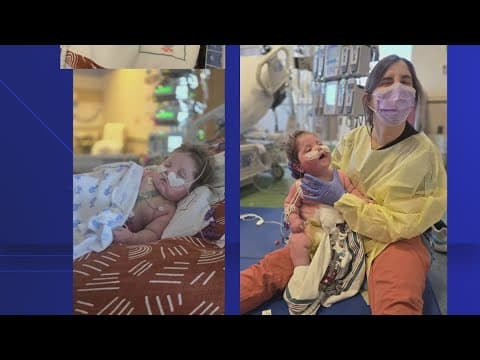 Baby Jack gets a new heart