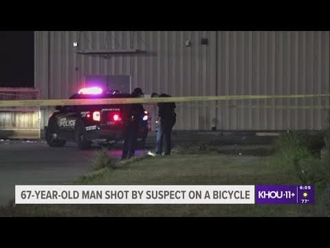 Alleged shooter on the run after 67-year-old man shot in SE Houston