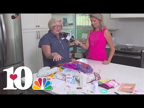 Buddy Check 10: Breast Connect prepares chemotherapy and radiation care packages, kits