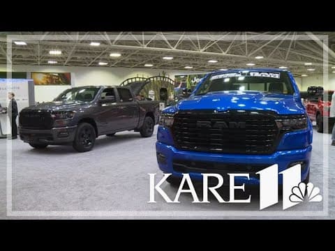 Potential car buyers are curious about tariffs at this year's Twin Cities Auto Show