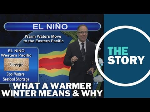 Here's why El Niño spells a relatively warm winter for the Pacific Northwest