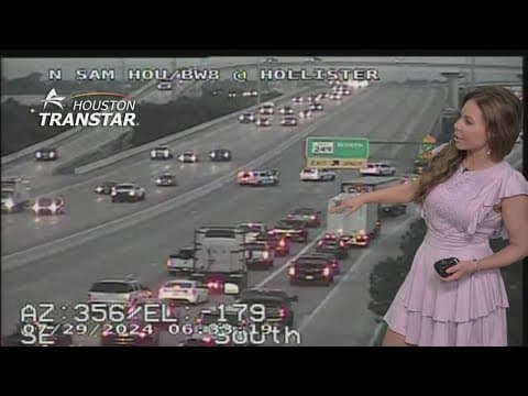 Crash shuts down Beltway 8 westbound near Hollister to Gessner