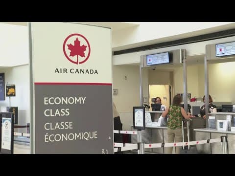 Air Canada cancels hundreds of flights as potential strike by flight attendants looms