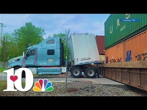 THP: Train hits semi-truck in Roane Co.
