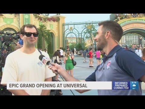 Epic Universe opens at Universal Orlando