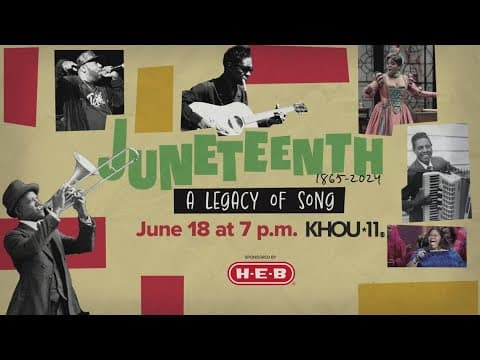 KHOU 11's Mia Gradney previews Juneteenth 1865-2024: A Legacy of Song