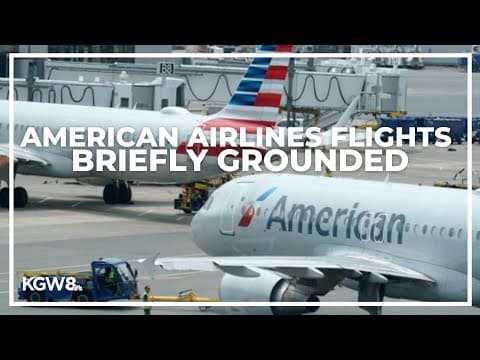 FAA lifts ground stop for American Airlines flights