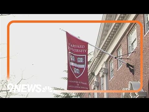 Trump administration bars Harvard from enrolling foreign students